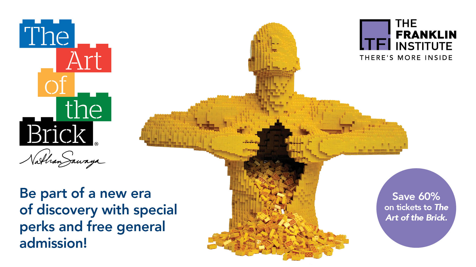 Yellow Man made out of Legos