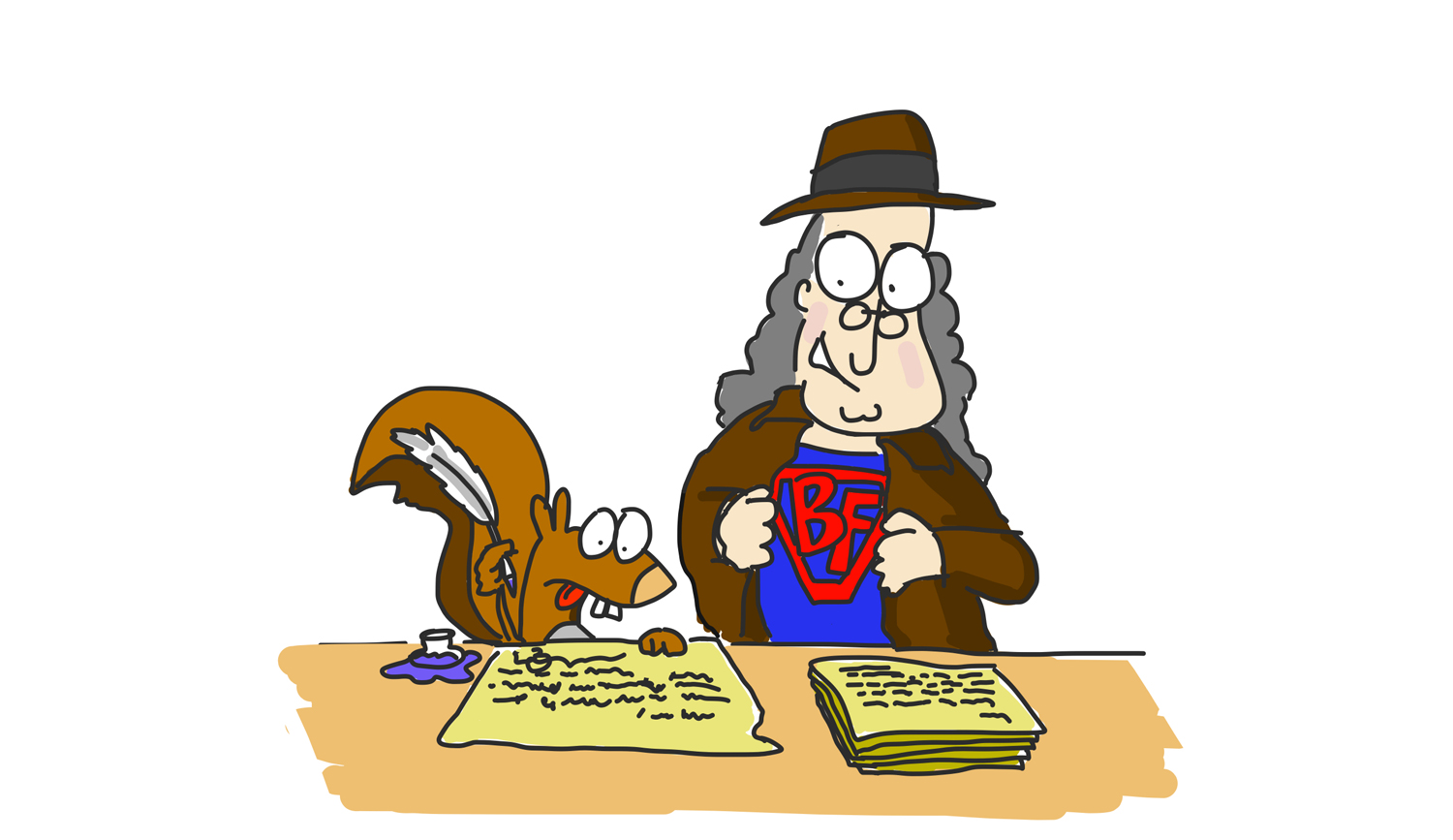 Benjamin Franklin as a journalist