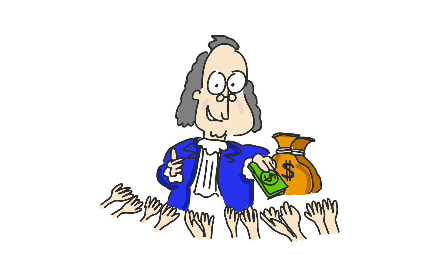 Benjamin Franklin as a philanthropist 