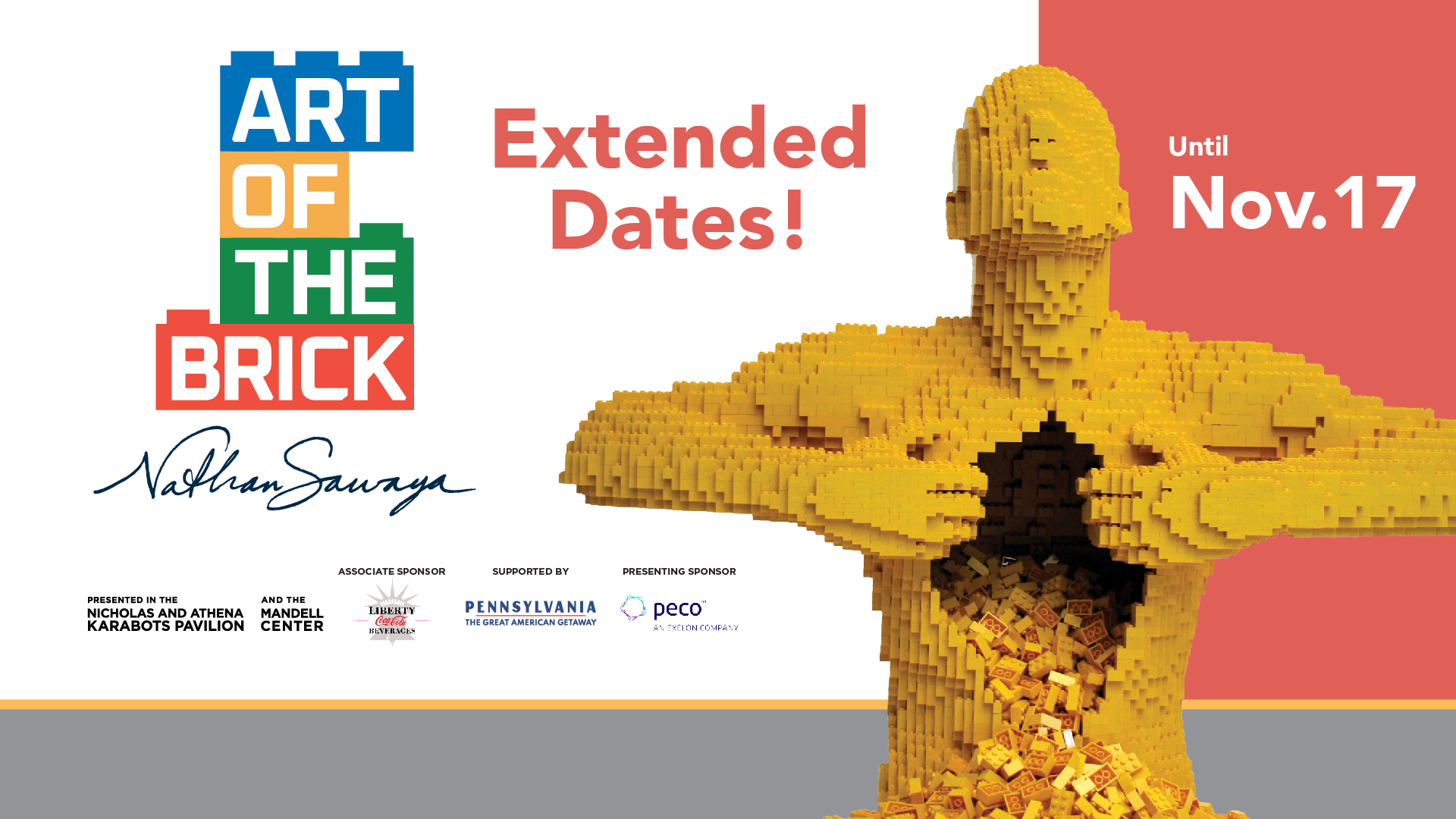 Art of the Brick Extended Dates! Until November 17