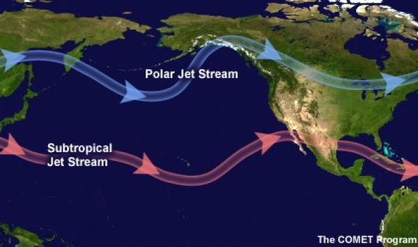 jet stream map