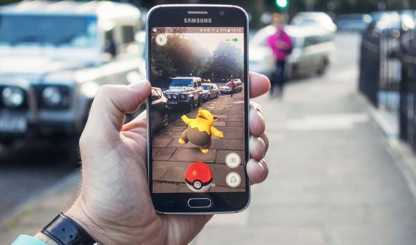 Augmented Reality Pokemon on the Street