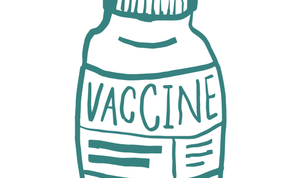 Vaccine Vial Illustration