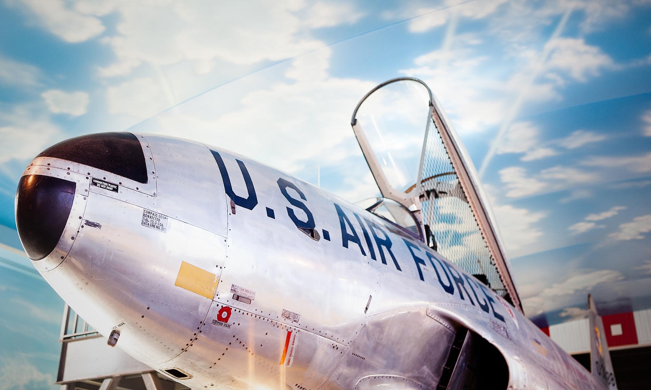 A U.S. Air Force plane