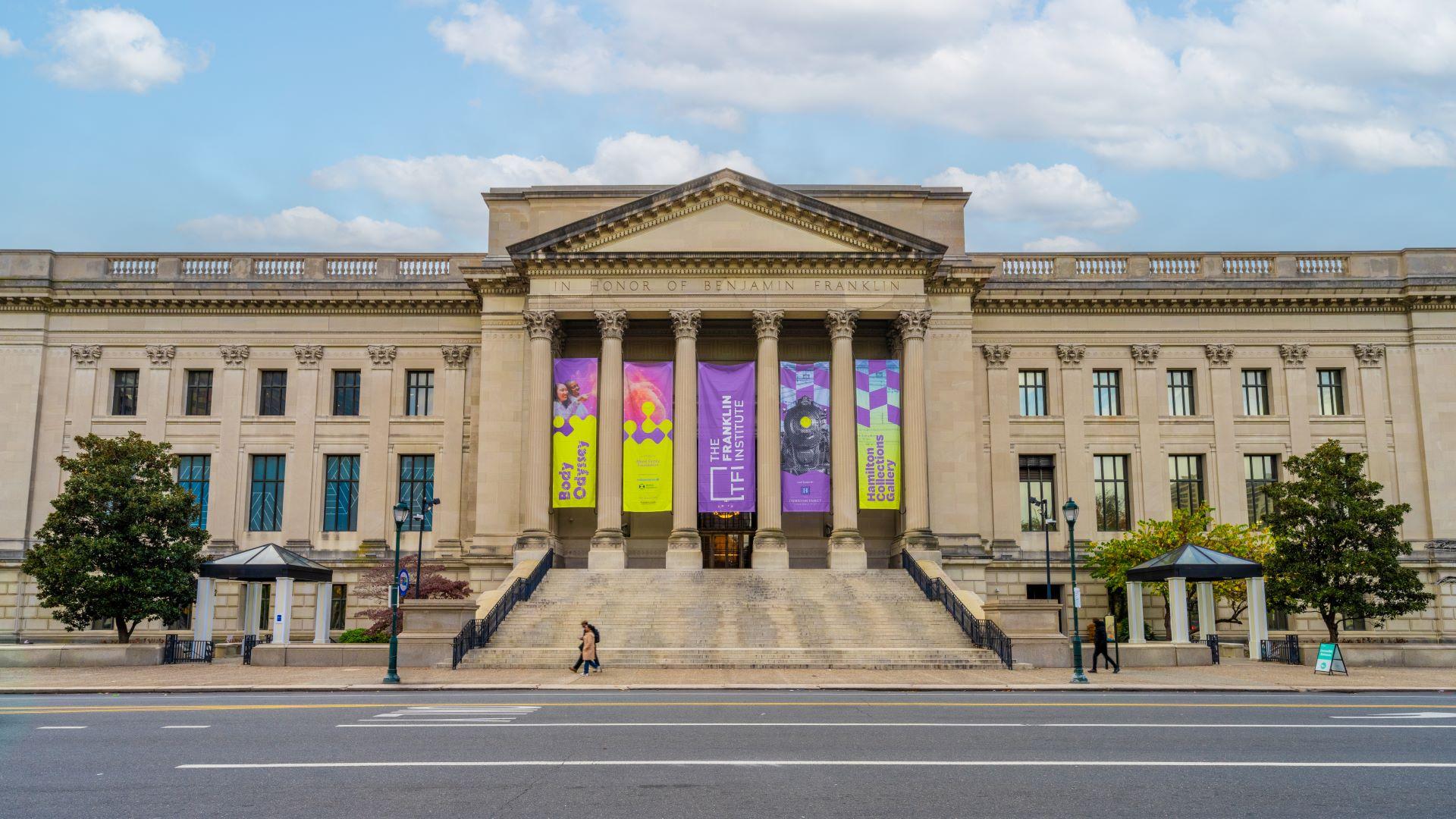 body odyssey hamilton collections gallery building banners franklin institute