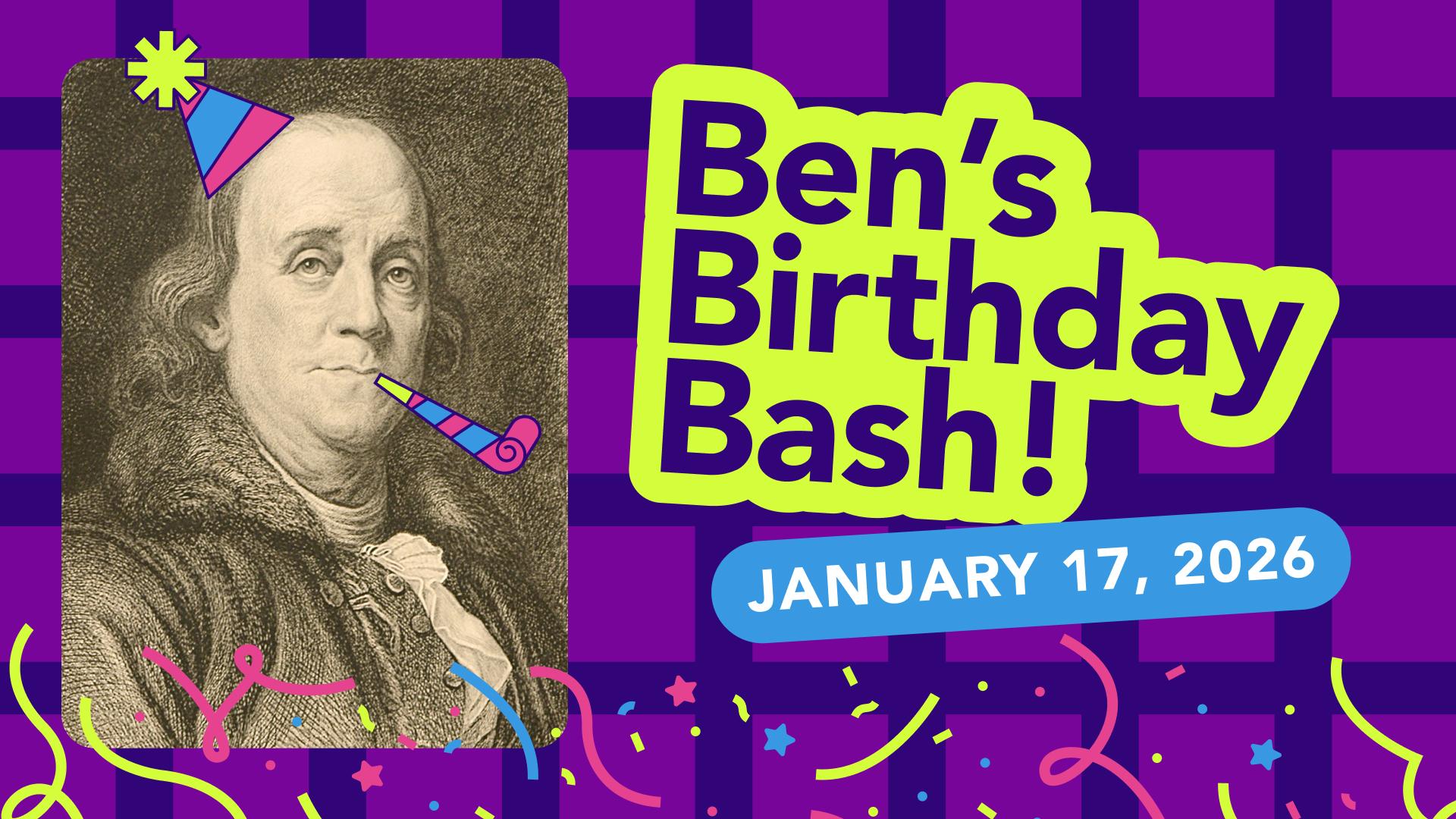 Ben Franklin Birthday January 17