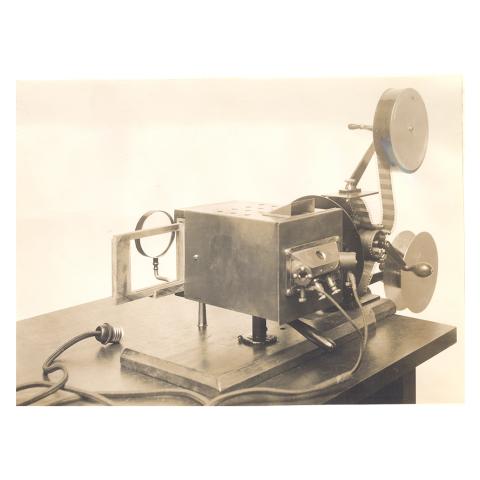 Report Plate 2: Motion Picture Apparatus