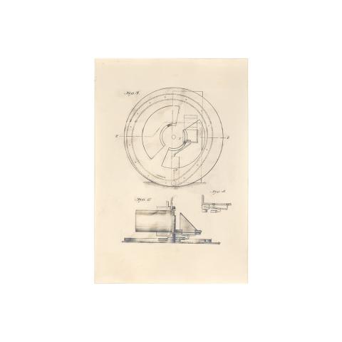 Report Plate 6: Motion Picture Apparatus Drawings