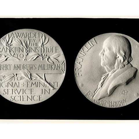 Robert Millikan Laureate medal.