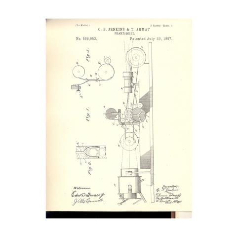 Patent drawing of the Phantoscope