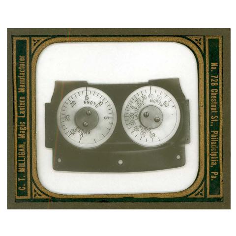 Old photo of the gyro-compass