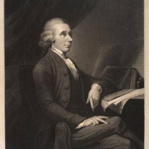 Engraving of Joseph Priestley by Charles Turner