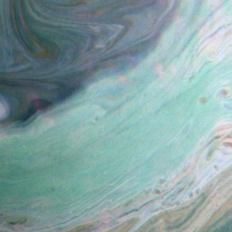 Infrared Saturn Clouds