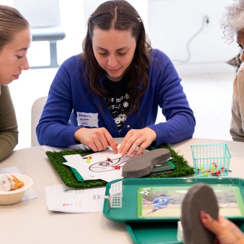 Science of Soccer activity engineering by the Franklin Institute for World Cup