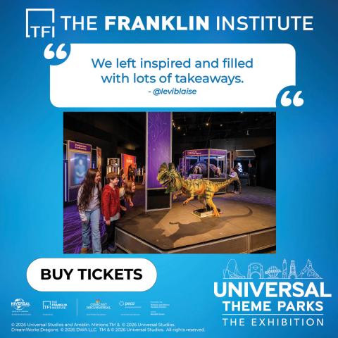 We left inspired and filled with lots of takeaways. Universal Theme Parks: The Exhibition.