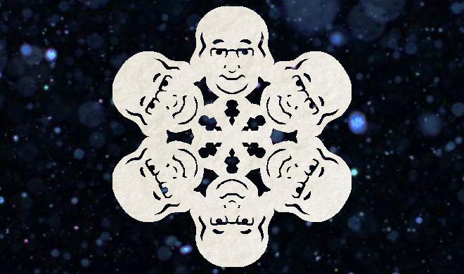 Benjamin Franklin Snowflake Pattern