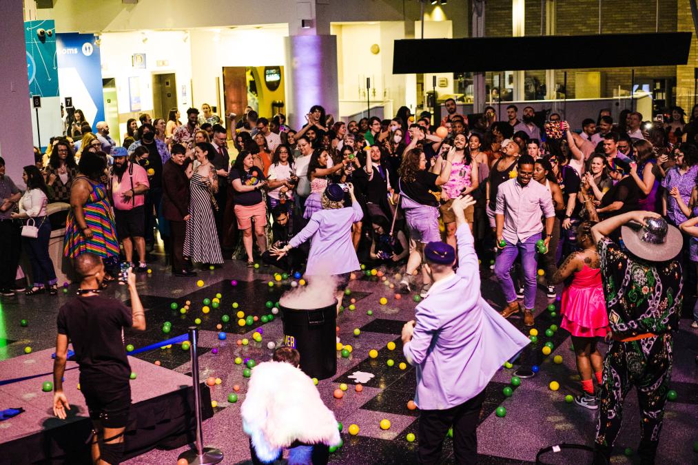 ball pit explosion