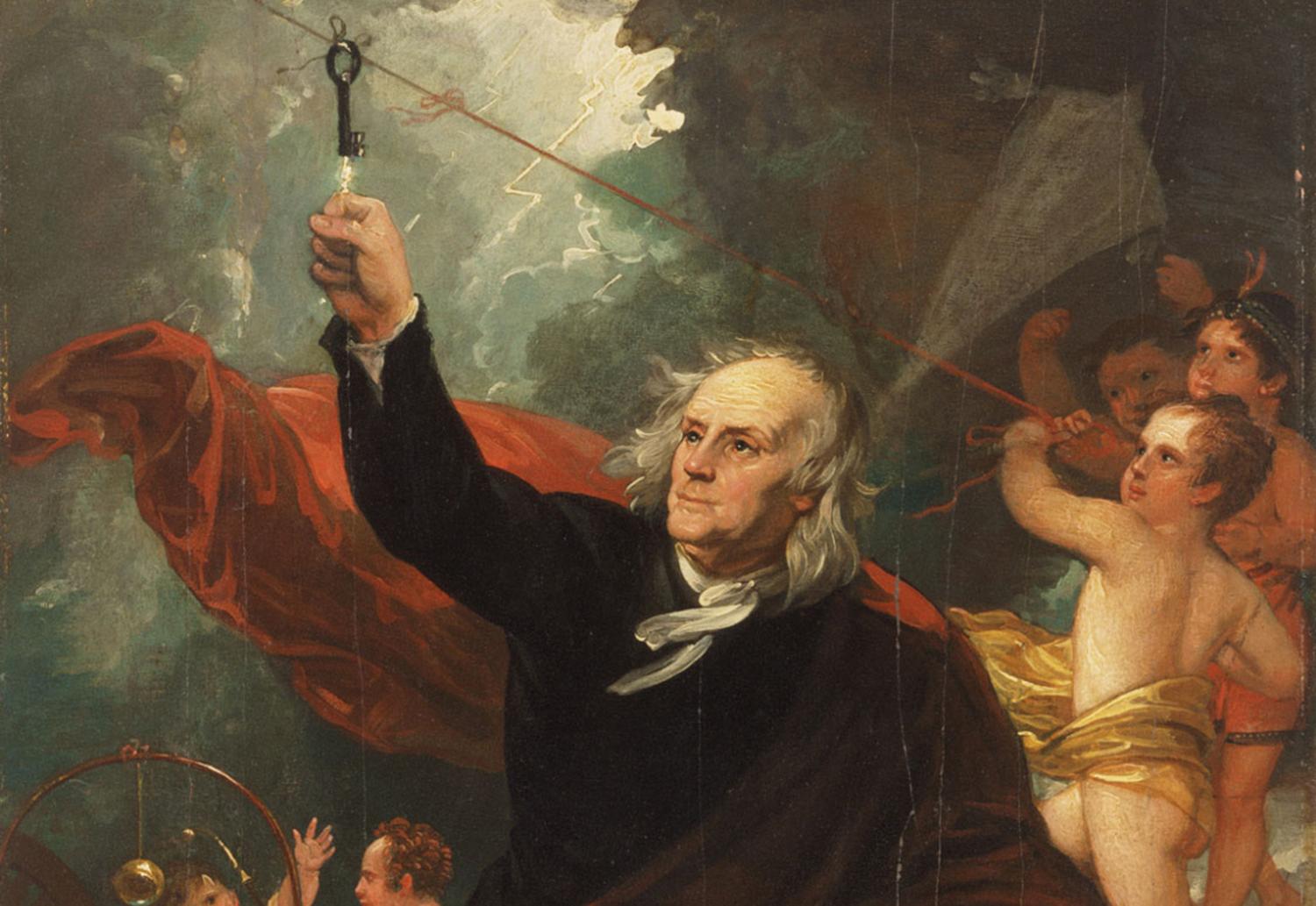 Benjamin West painting at the Philadelphia Museum of Art
