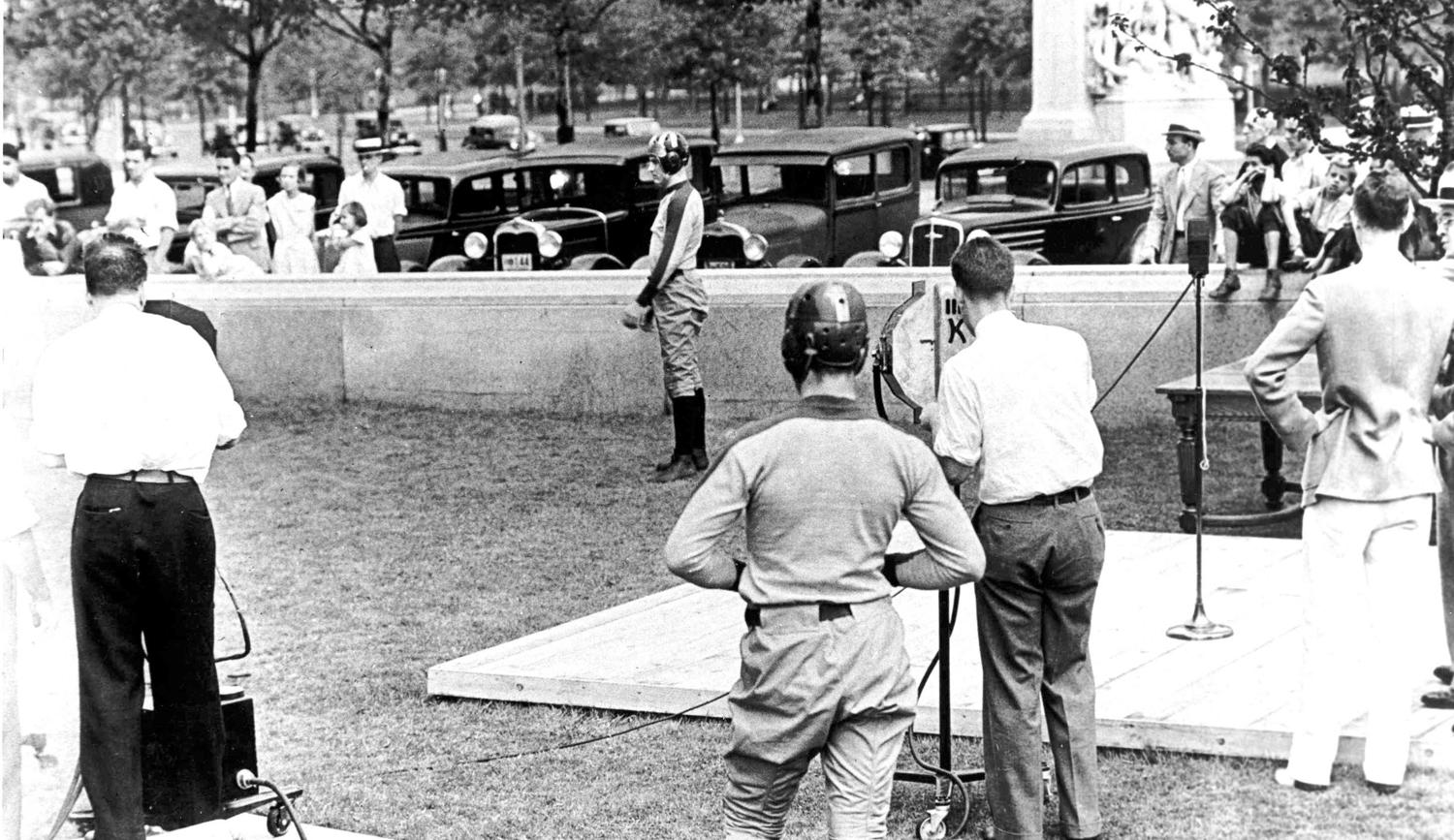 First Live Broadcast in 1934
