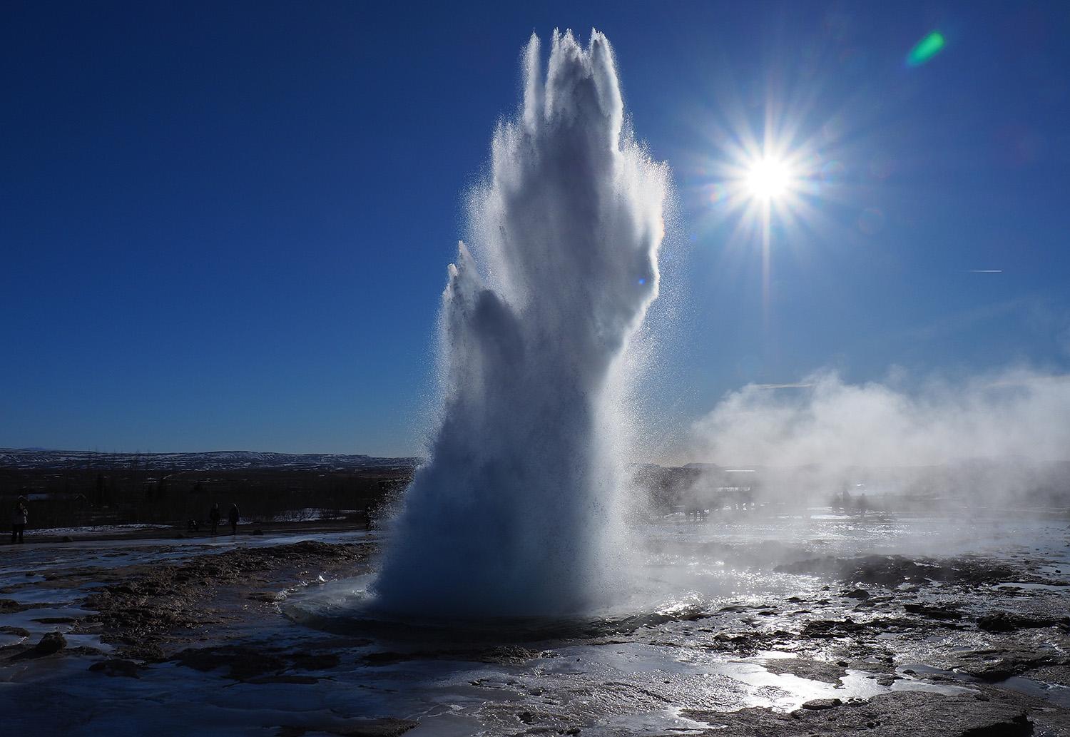 Strokkur Geyser, Geysir, Iceland, 2018