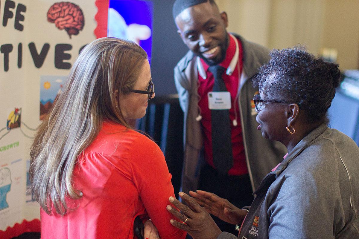Master Educators in discussion at The Franklin Institute