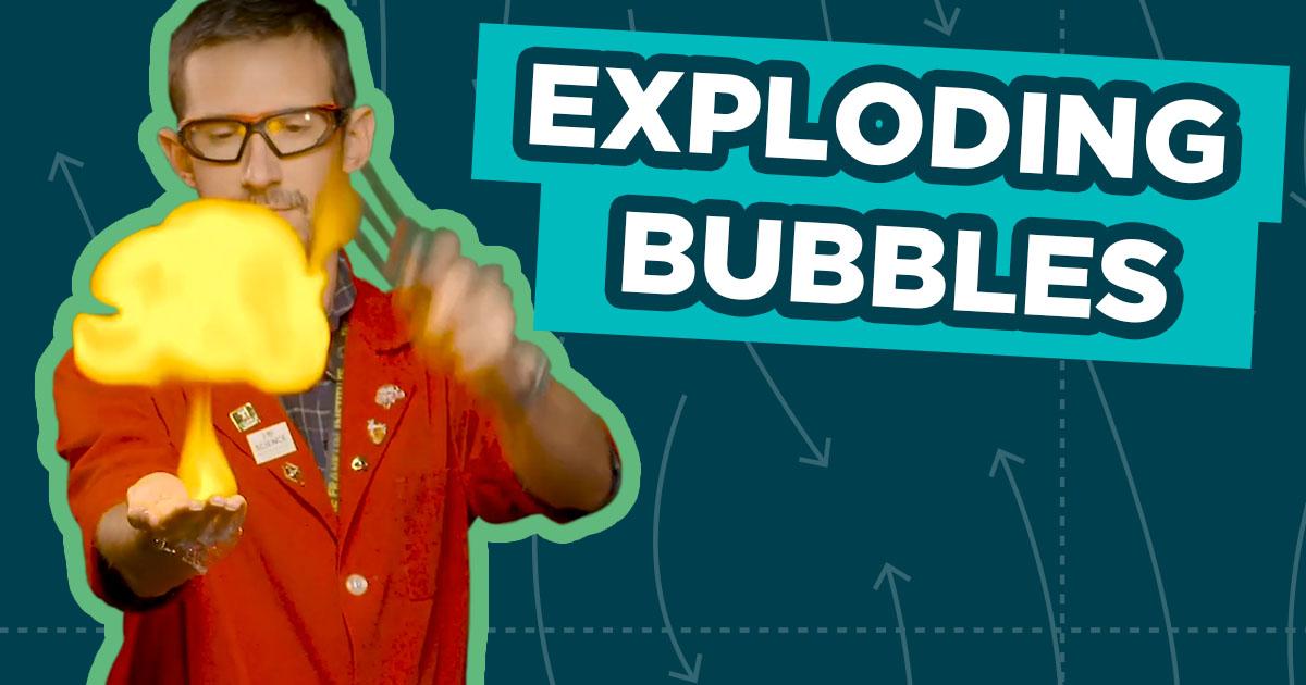 Spark of Science Bubbles Graphic