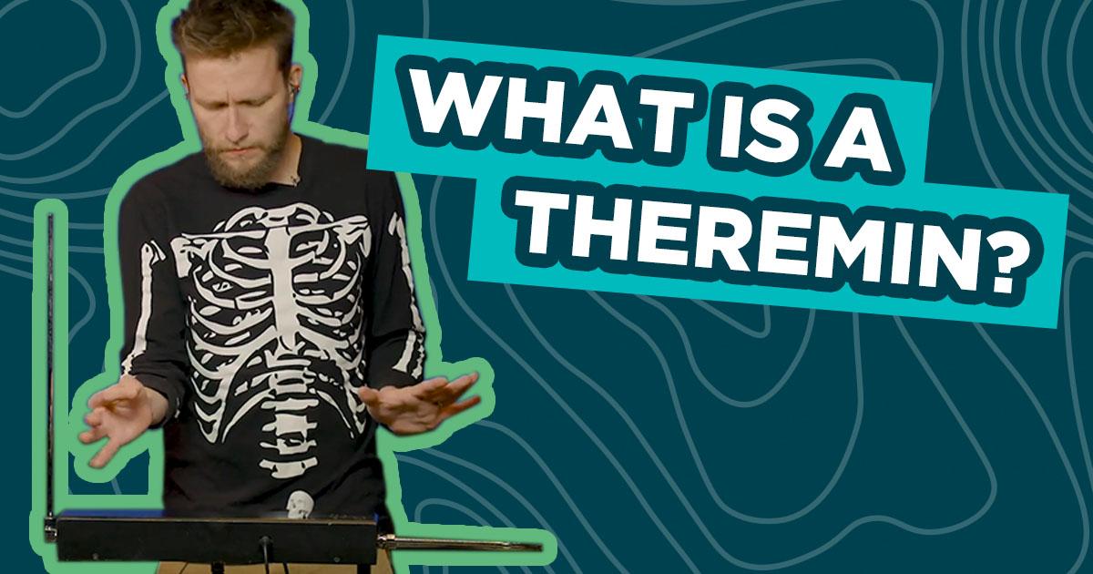 Spark of Science Theremin Graphic