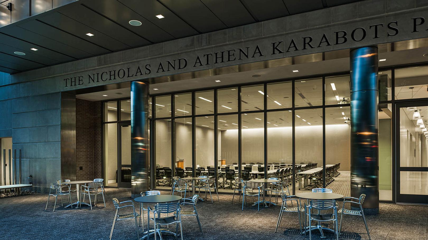 The Nicholas and Athena Karabots Pavilion at LGCC