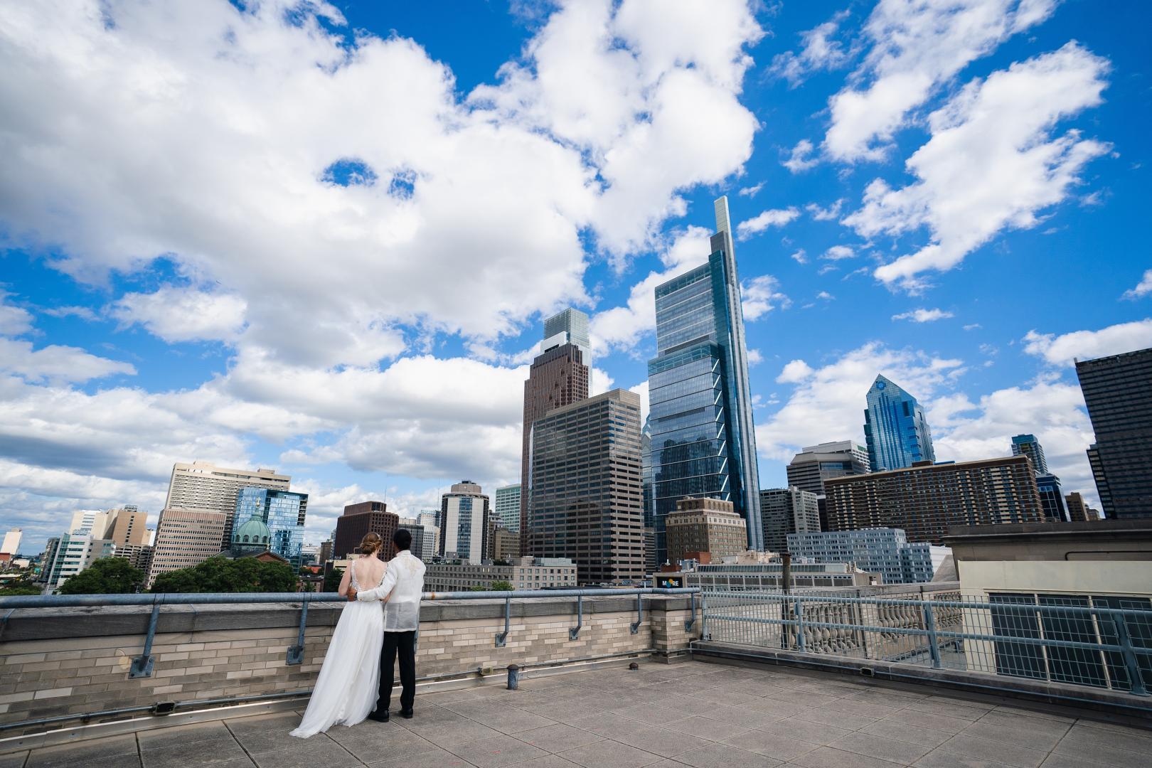 FRANKLIN INSTITUTE PLANETARIUM WEDDING | ERICA + CHARLEMAGNE