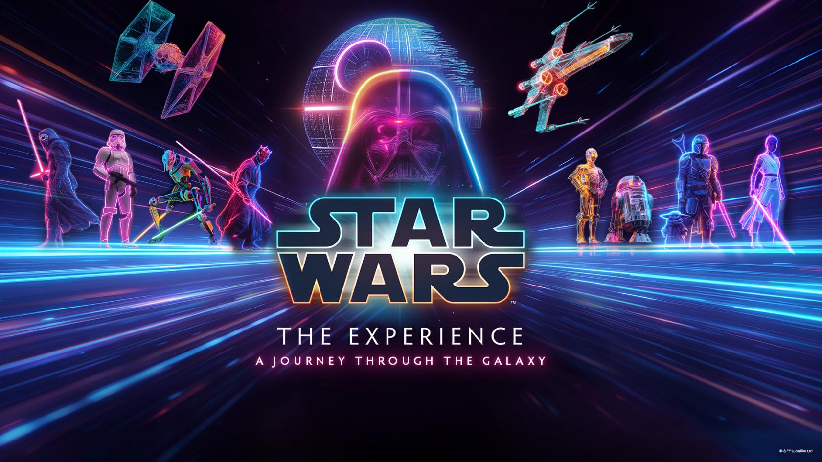 STAR WARS™: The Experience | The Franklin Institute | World Premiere Key Art